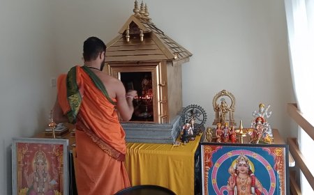 ശിവരാത്രി പൂജകൾക്ക് കെന്റ് അയ്യപ്പ ക്ഷേത്രം സജ്ജം