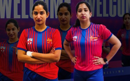 കബഡി വേൾഡ് കപ്പ് 2025: ഇംഗ്ലണ്ട് ടീമിനെ നയിക്കാൻ മലയാളി പെൺകരുത്ത്; നീരജയും നീലിമയും