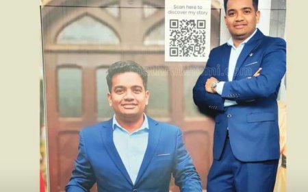 ബാൻബറി റെയിൽവേ സ്റ്റേഷനിൽ മലയാളിയുടെ ഫോട്ടോ: പ്രഭു നടരാജന് യുകെ ബഹുമതി