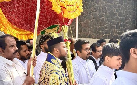 ലെയ്‌സെസ്റ്റർ സെന്റ് ജോർജ് ഇന്ത്യൻ ഓർത്തഡോക്സ് പള്ളിയിൽ ഓശാന ശുശ്രൂഷ നടന്നു