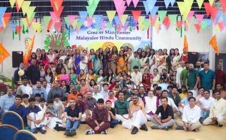 ഗ്രേറ്റർ മാഞ്ചസ്റ്റർ മലയാളി ഹിന്ദു സമൂഹം വിഷു ആഘോഷിച്ചു