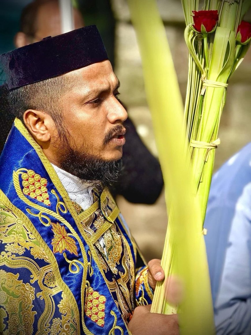 ലെയ്‌സെസ്റ്റർ സെന്റ് ജോർജ് ഇന്ത്യൻ ഓർത്തഡോക്സ് പള്ളിയിൽ ഓശാന ശുശ്രൂഷ നടന്നു