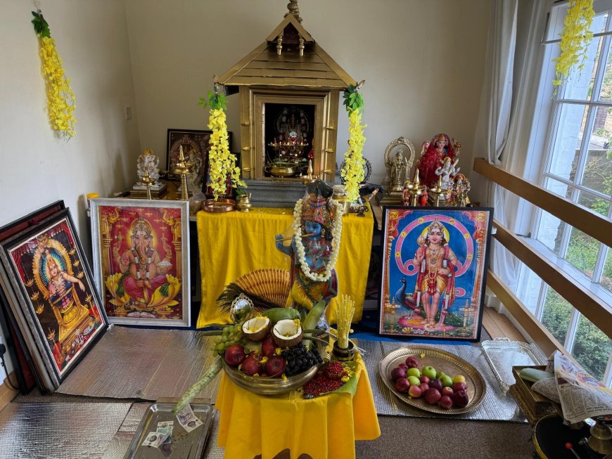 ഇംഗ്ലണ്ടിലെ കെന്റ് അയ്യപ്പ ക്ഷേത്രത്തിലും ഹിന്ദു സമാജത്തിലും സംയുക്തമായി നടത്തിയ വിഷു ആഘോഷം വർണ്ണാഭമായി