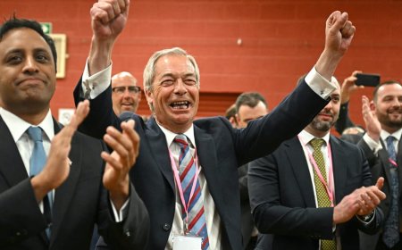 യുകെ പ്രാദേശിക തെരഞ്ഞെടുപ്പിൽ ശക്തമായ മുന്നേറ്റം നടത്തി റിഫോം യുകെ, ലേബർ പിന്നോട്ട്