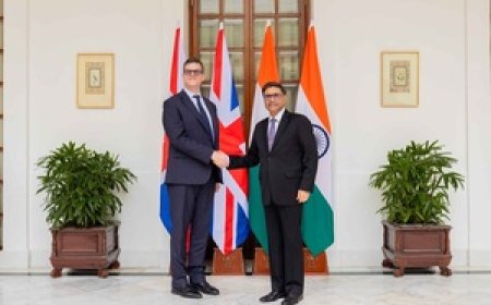 ഇന്ത്യ-യുകെ ഉന്നതതല ചര്‍ച്ച: ഡല്‍ഹിയില്‍ നിര്‍ണായക കൂടിക്കാഴ്ച