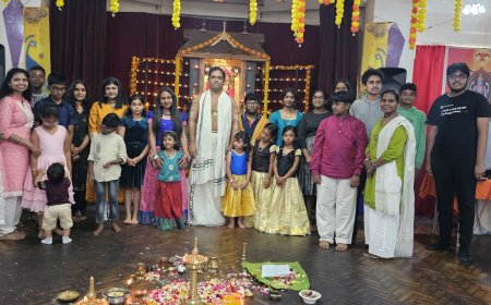 ലണ്ടനിൽ ഗുരുപൂർണിമ ആഘോഷങ്ങൾ ഭക്തിസാന്ദ്രമായി സമാപിച്ചു