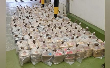 യുകെ തുറമുഖത്ത് 96 മില്യൺ പൗണ്ടിന്റെ കൊക്കെയ്ൻ പിടികൂടി