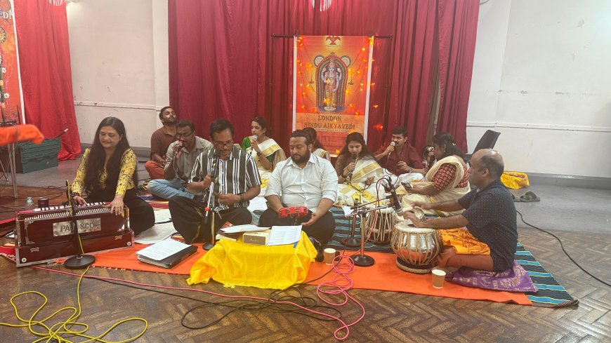 ലണ്ടനിൽ നടന്ന വൈശാഖ മാസാചരണത്തിന് ഭക്തിനിർഭരമായ സമാപനം