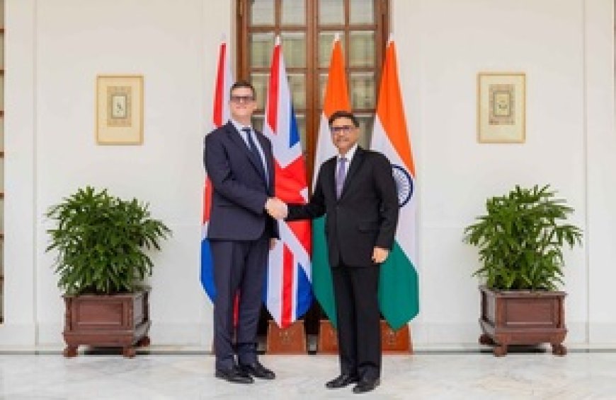 ഇന്ത്യ-യുകെ ഉന്നതതല ചര്‍ച്ച: ഡല്‍ഹിയില്‍ നിര്‍ണായക കൂടിക്കാഴ്ച