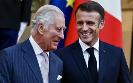 യുകെയും ഫ്രാൻസും ഒന്നിച്ച് സങ്കീർണ ഭീഷണികളെ നേരിടണമെന്ന് ചാൾസ് രാജാവ്