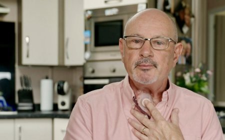 തൊണ്ടയിലെ ക്യാൻസർ കണ്ടെത്താതെ വിട്ട NHS: സ്റ്റീവ് ബാർട്ടന്റെ ജീവിതം തകർന്ന കഥ