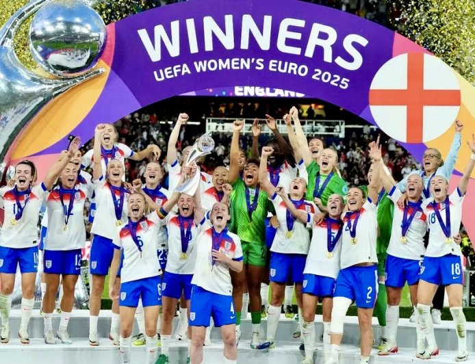 ഇംഗ്ലണ്ടിന്റെ ചരിത്രനേട്ടം: യൂറോ 2025 കിരീടം സ്വന്തമാക്കി