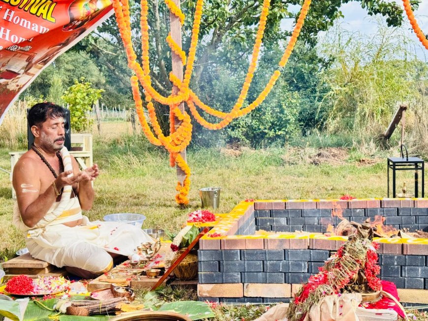 കെന്റ് അയ്യപ്പ ക്ഷേത്രത്തിൽ വിനായക ചതുർഥി മഹോത്സവം ഭക്തിനിർഭരമായി സമാപിച്ചു