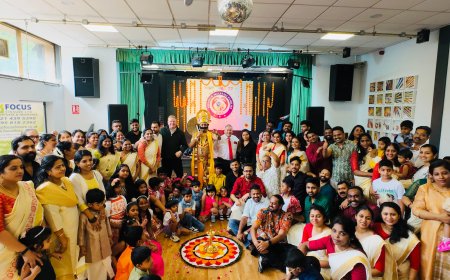 റെഡ്ഡിച്ചിലെ ഓണാഘോഷം മലയാളികളുടെ സൗഹൃദത്തിന്റെയും സംസ്കാരത്തിന്റെയും മഹോത്സവമായി