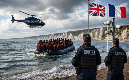 ഇംഗ്ലീഷ് ചാനൽ വഴിയുള്ള അനധികൃത കുടിയേറ്റം തടയാൻ ബ്രിട്ടനും ഫ്രാൻസും തമ്മിൽ 662 ദശലക്ഷം പൗണ്ടിന്റെ പുതിയ കരാർ