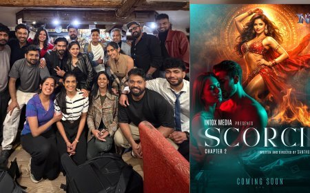 ഇൻടോക്സ് മീഡിയയുടെ പുതിയ ചിത്രം Scorch: ലണ്ടനിൽ ചിത്രീകരണം പൂർത്തിയായി