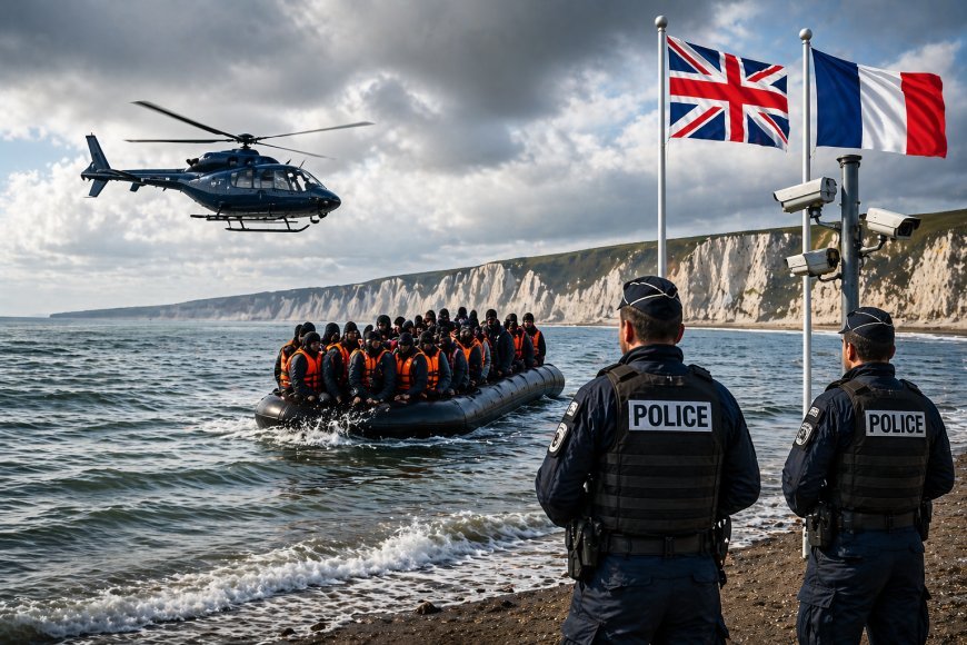 ഇംഗ്ലീഷ് ചാനൽ വഴിയുള്ള അനധികൃത കുടിയേറ്റം തടയാൻ ബ്രിട്ടനും ഫ്രാൻസും തമ്മിൽ 662 ദശലക്ഷം പൗണ്ടിന്റെ പുതിയ കരാർ