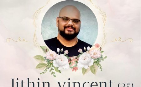 യുകെ മലയാളിയായ ജിതിൻ വിൻസെന്റ് (35) നിര്യാതനായി