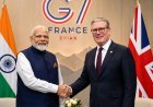 G7 ഉച്ചകോടിക്കിടെ മോദിയും കിയർ സ്റ്റാർമറും കൂടിക്കാഴ്ച നടത്തി; ഇന്ത്യ-ബ്രിട്ടൻ സഹകരണം ശക്തമാക്കാൻ ധാരണ