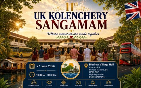 11-ാമത് യു.കെ. കോലഞ്ചേരി സംഗമം ജൂൺ 27 ശനിയാഴ്ച ലണ്ടനിൽ