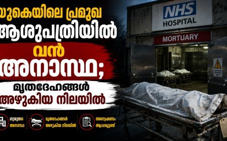 യുകെയിലെ പ്രമുഖ ആശുപത്രിയിൽ വൻ അനാസ്ഥ; മൃതദേഹങ്ങൾ അഴുകിയ നിലയിൽ.