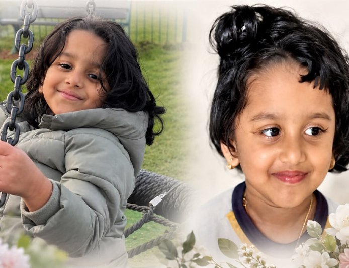 യുകെ മലയാളി സമൂഹത്തെ ദുഃഖത്തിലാഴ്ത്തി കുഞ്ഞുമാലാഖയുടെ വേർപാട്; നാലുവയസ്സുകാരി ഹെലൻ റോസിന് വിട
