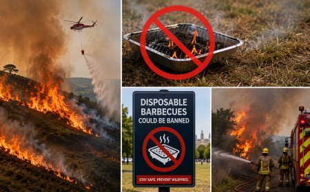 കാട്ടുതീ വ്യാപിക്കുന്നു; പൊതുസ്ഥലങ്ങളിൽ Disposable Barbecue നിരോധനം പരിഗണിച്ച് സർക്കാർ