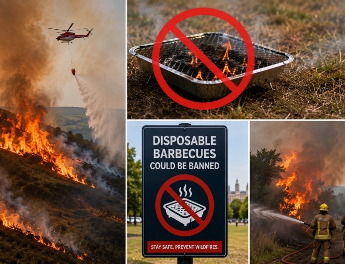 കാട്ടുതീ വ്യാപിക്കുന്നു; പൊതുസ്ഥലങ്ങളിൽ Disposable Barbecue നിരോധനം പരിഗണിച്ച് സർക്കാർ